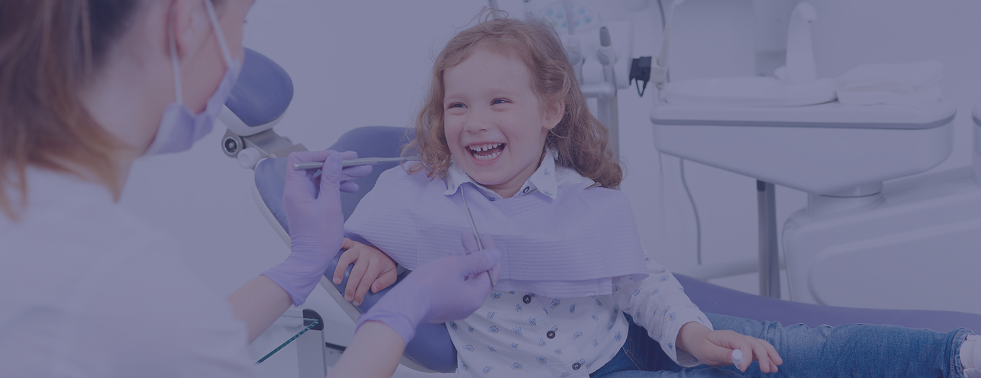 Girl at orthodontics office getting check up. Orthodontist insurance accepted